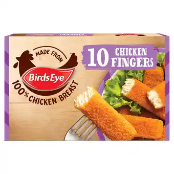 Iceland Birds eye 10 chicken fingers 250g offer