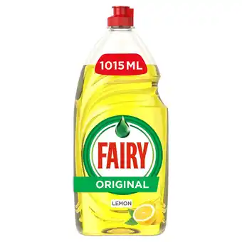 Iceland Fairy lemon washing up liquid with liftaction 1015ml offer