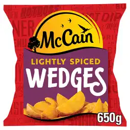 Iceland Mccain lightly spiced wedges 650g offer