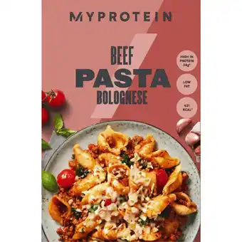 Iceland My protein beef pasta bolognese 350g offer