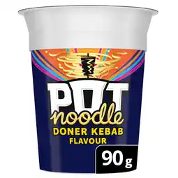 Iceland Pot noodle standard snack pot doner kebab 90 g offer