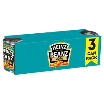 Iceland Heinz beanz in a rich tomato sauce 3 x 200g offer