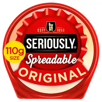 Iceland Seriously spreadable original 110g offer