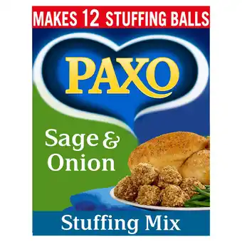 Iceland Paxo sage & onion stuffing mix 170g offer