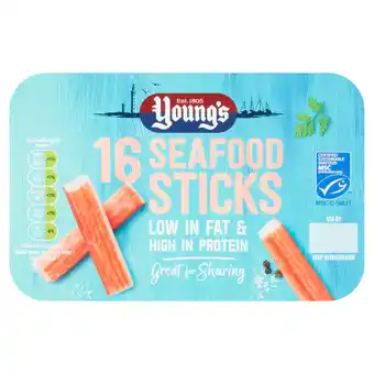Iceland Young's 16 seafood sticks 200g offer