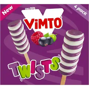 Iceland Vimto twists 260g offer