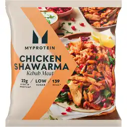 Iceland Myprotein chicken kebab meat 450g offer