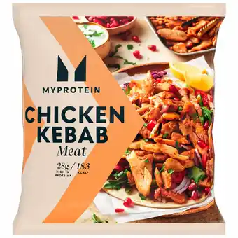 Iceland Myprotein chicken kebab meat 450g offer