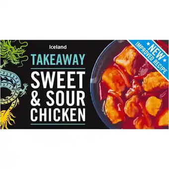 Iceland Iceland sweet and sour chicken 375g offer
