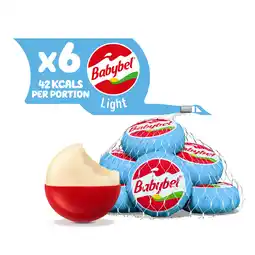 Iceland Mini babybel light cheese snacks 6 x 20g offer