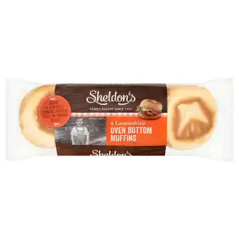 Iceland Sheldon's 6 lancashire oven bottom muffins offer