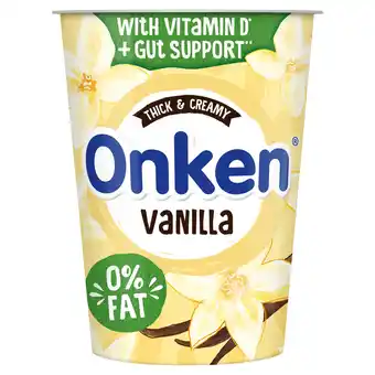 Iceland Onken 0% fat vanilla 450g offer