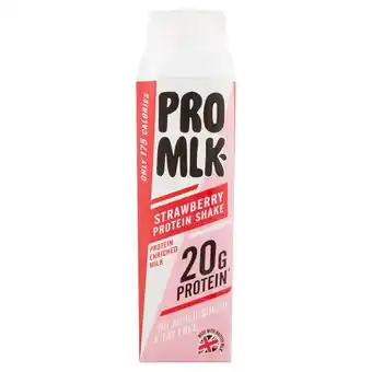 Iceland Pro mlk strawberry protein shake 330ml offer