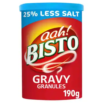 Iceland Bisto reduced salt gravy granules 190g offer