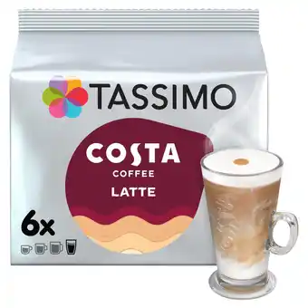 Iceland Tassimo costa latte 167.4g offer