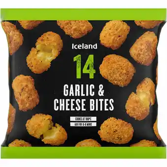 Iceland Iceland 14 garlic and cheese bites 230g offer