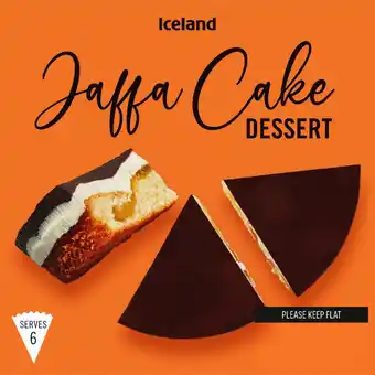 Iceland Iceland jaffa cake dessert 430g offer