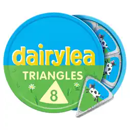 Iceland Dairylea cheese triangles 8 pack 125g offer