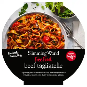 Iceland Slimming world beef tagliatelle 550g offer