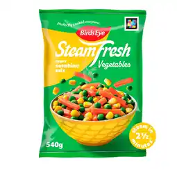 Iceland Birds eye steamfresh super sunshine mix 540g offer