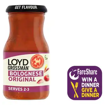 Iceland Loyd grossman bolognese original pasta sauce 350g offer