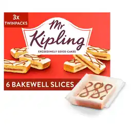 Iceland Mr kipling 6 bakewell slices offer