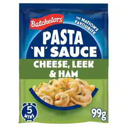 Iceland Batchelors pasta 'n' sauce cheese, leek & ham flavour 99g offer