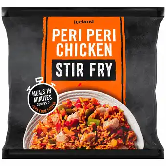 Iceland Iceland peri peri chicken stir fry 750g offer