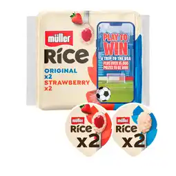 Iceland Müller rice 4 x 170g (680g) offer