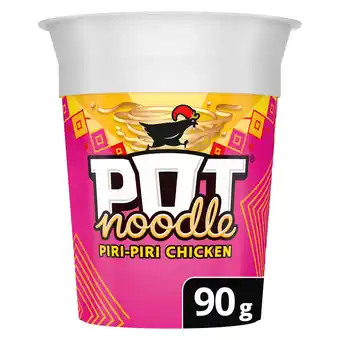 Iceland Pot noodle piri-piri chicken 90 g offer