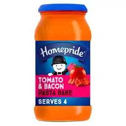 Iceland Homepride pasta bake tomato & bacon 485g offer