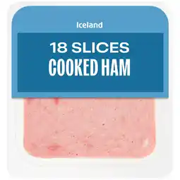 Iceland Iceland 28 slices (approx.) cooked ham 280g offer