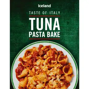 Iceland Iceland tuna pasta bake 400g offer