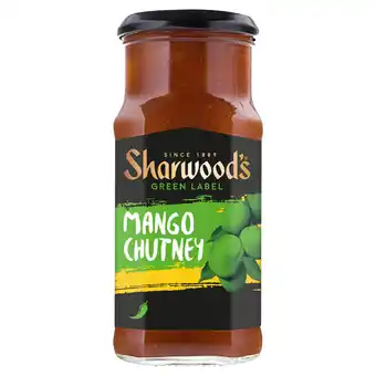 Iceland Sharwood's mango chutney 227g offer