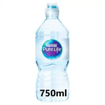 Iceland Nestle pure life still spring water sports cap 750ml offer