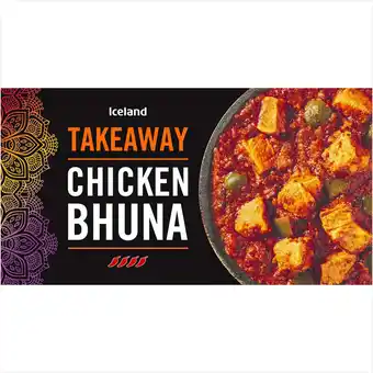 Iceland Iceland chicken bhuna 375g offer