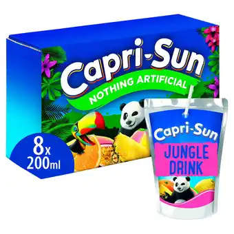 Iceland Capri-sun jungle 8 x 200ml offer