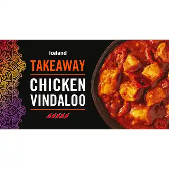 Iceland Iceland chicken vindaloo 375g offer