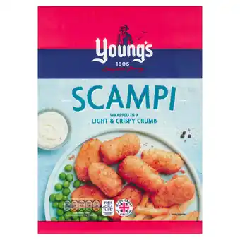 Iceland Young's scampi 220g offer
