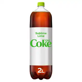 Iceland Diet coke sublime lime 2l offer