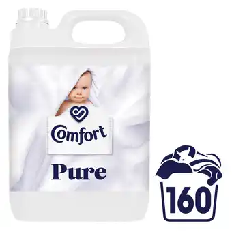 Iceland Comfort dermatologically tested fabric conditioner pure 166 wash 5 l offer