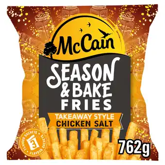 Iceland Mccain season and bake fries takeaway style chicken salt 762g offer