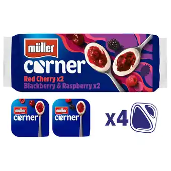 Iceland Müller corner red fruits family pack 4 x 136g (544g) offer