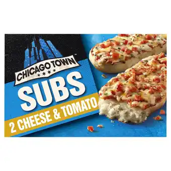 Iceland Chicago town cheese & tomato pizza subs 2 x 125g (250g) offer