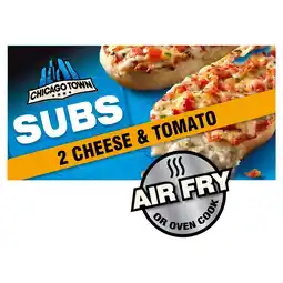 Iceland Chicago town cheese & tomato pizza subs 2 x 125g (250g) offer