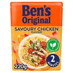 Iceland Ben's original savoury chicken flavour 220g offer