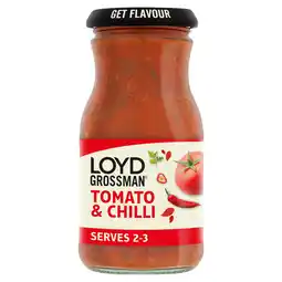 Iceland Loyd grossman tomato & chilli sauce 350g offer