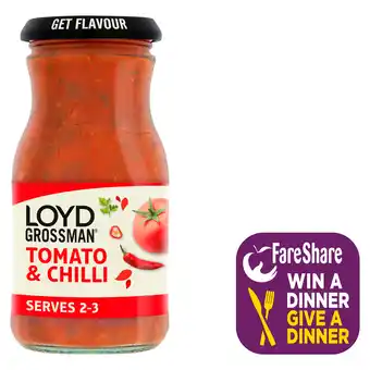 Iceland Loyd grossman tomato & chilli sauce 350g offer