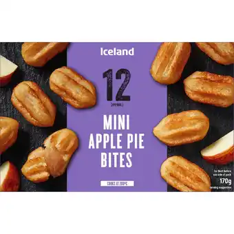 Iceland Iceland 12 (approx.) mini apple pie bites 170g offer