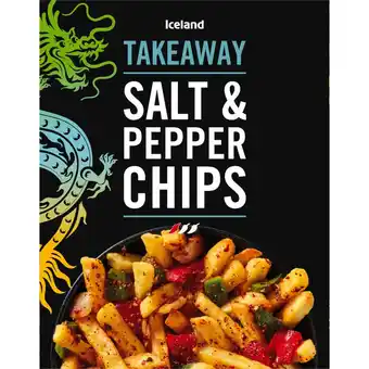 Iceland Iceland salt & pepper chips 450g offer